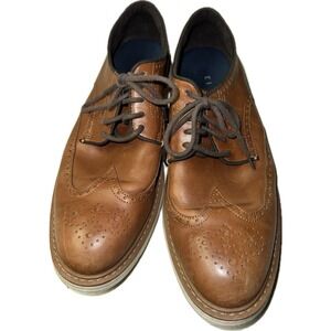 Cole Haan Men's 10.5M Original Grand Wingtip Oxford Brown Leather C34120 Shoes